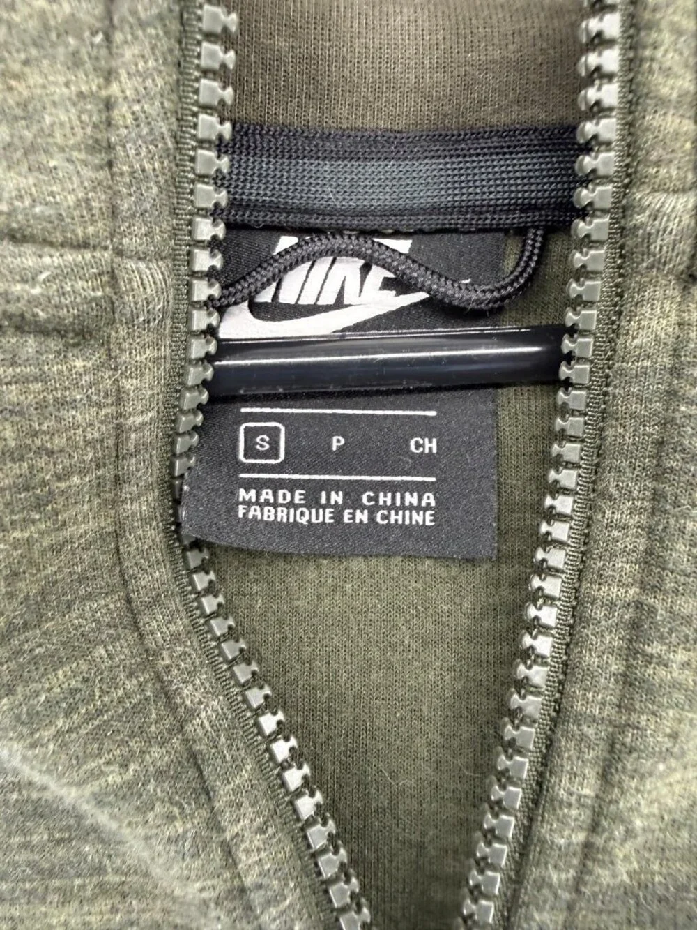 Nike Sportswear Tech Fleece Hoodie Mens S Heather Green CT7866-355